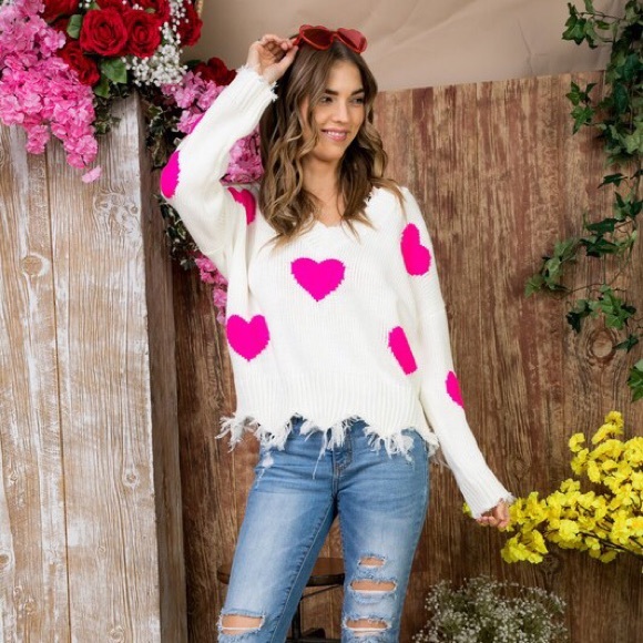 Just a Heartbeat Away Sweater - Picture 6 of 6